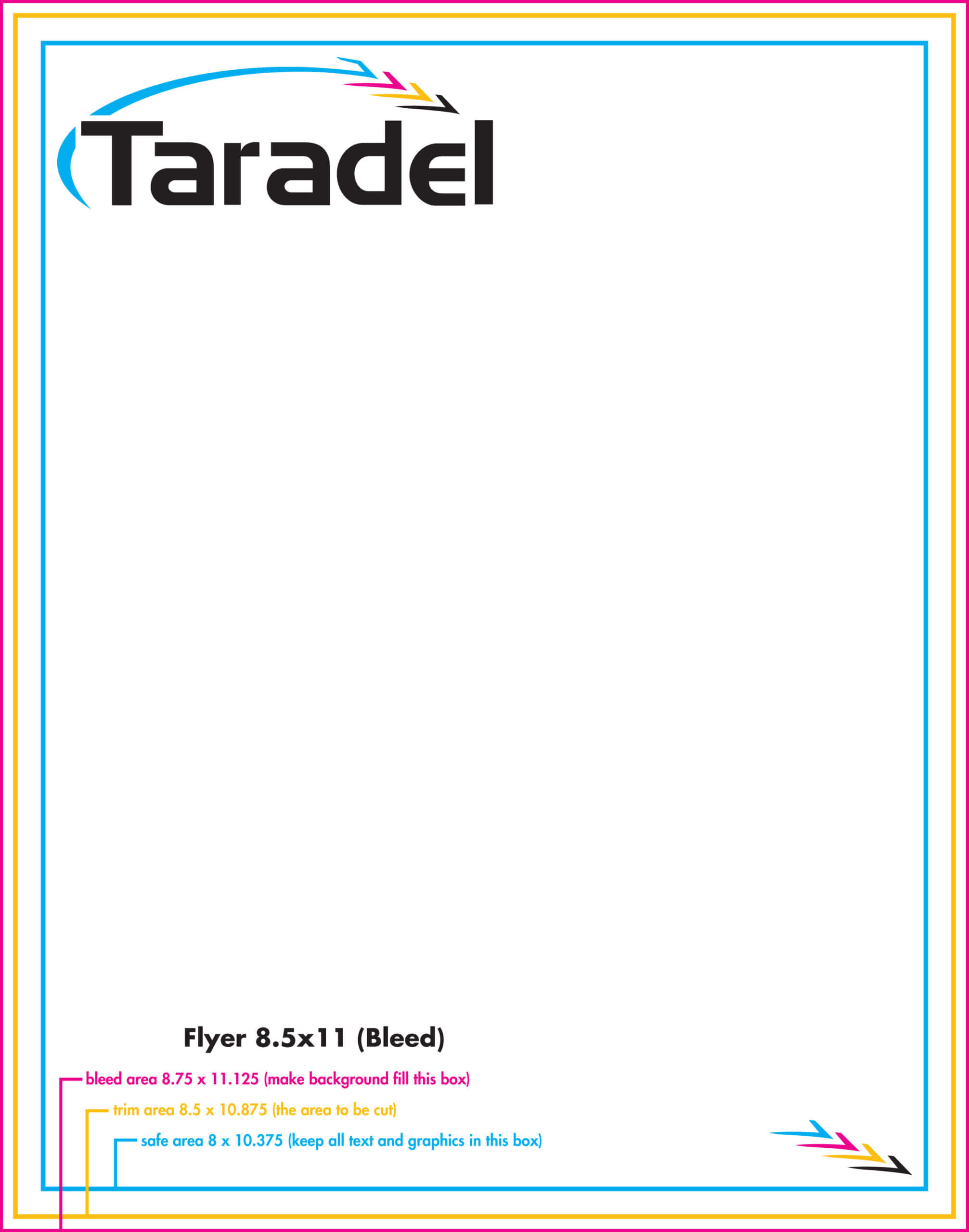 Taradel: Flyers Templates For 8.5 X 11 Flyer Template
