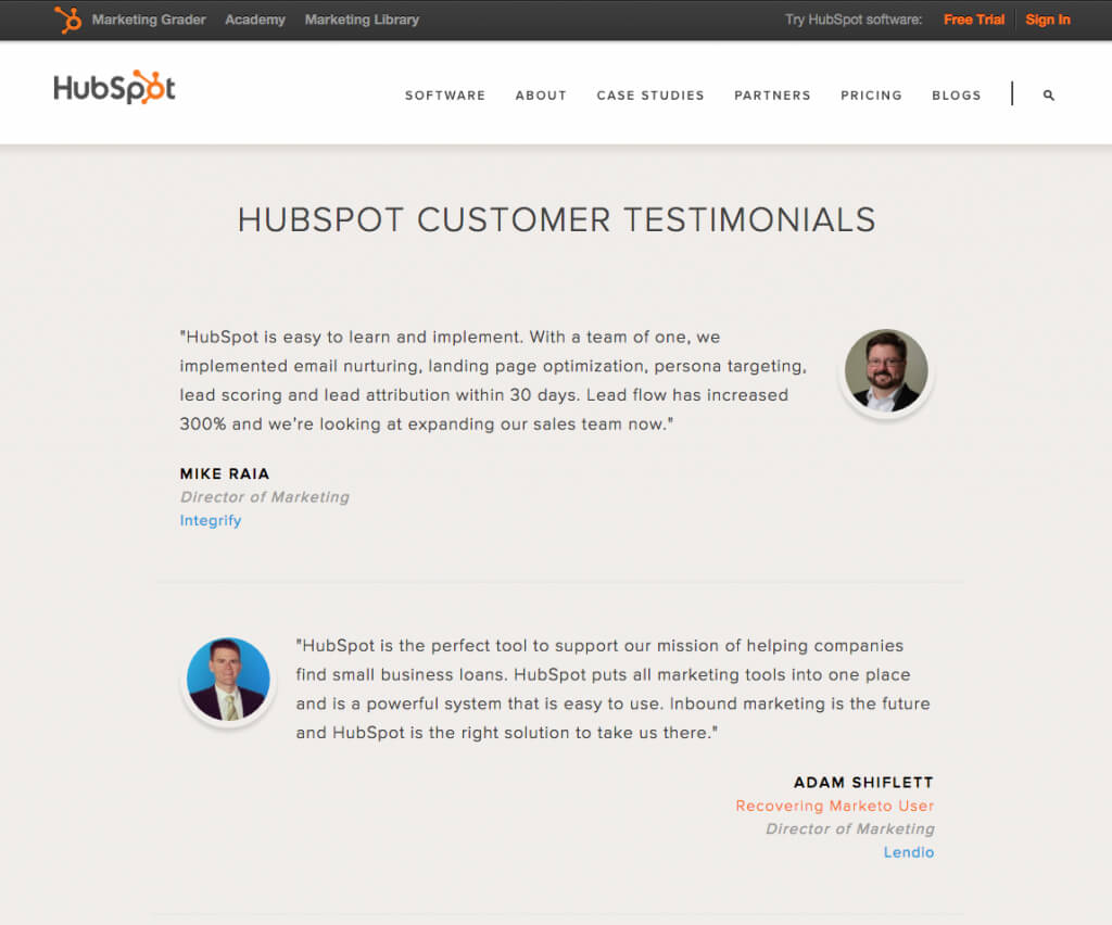 Testimonial Examples To Inspire Your First Campaign Within Business Testimonial Template