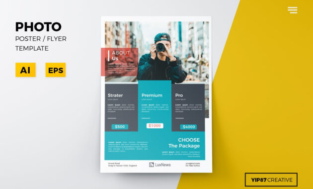 The 15 Best Flyer Templates For Adobe Photoshop &amp; Illustrator with regard to Adobe Illustrator Flyer Template
