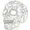 The Best Free Sugar Skull Drawing Images. Download From Throughout Blank Sugar Skull Template