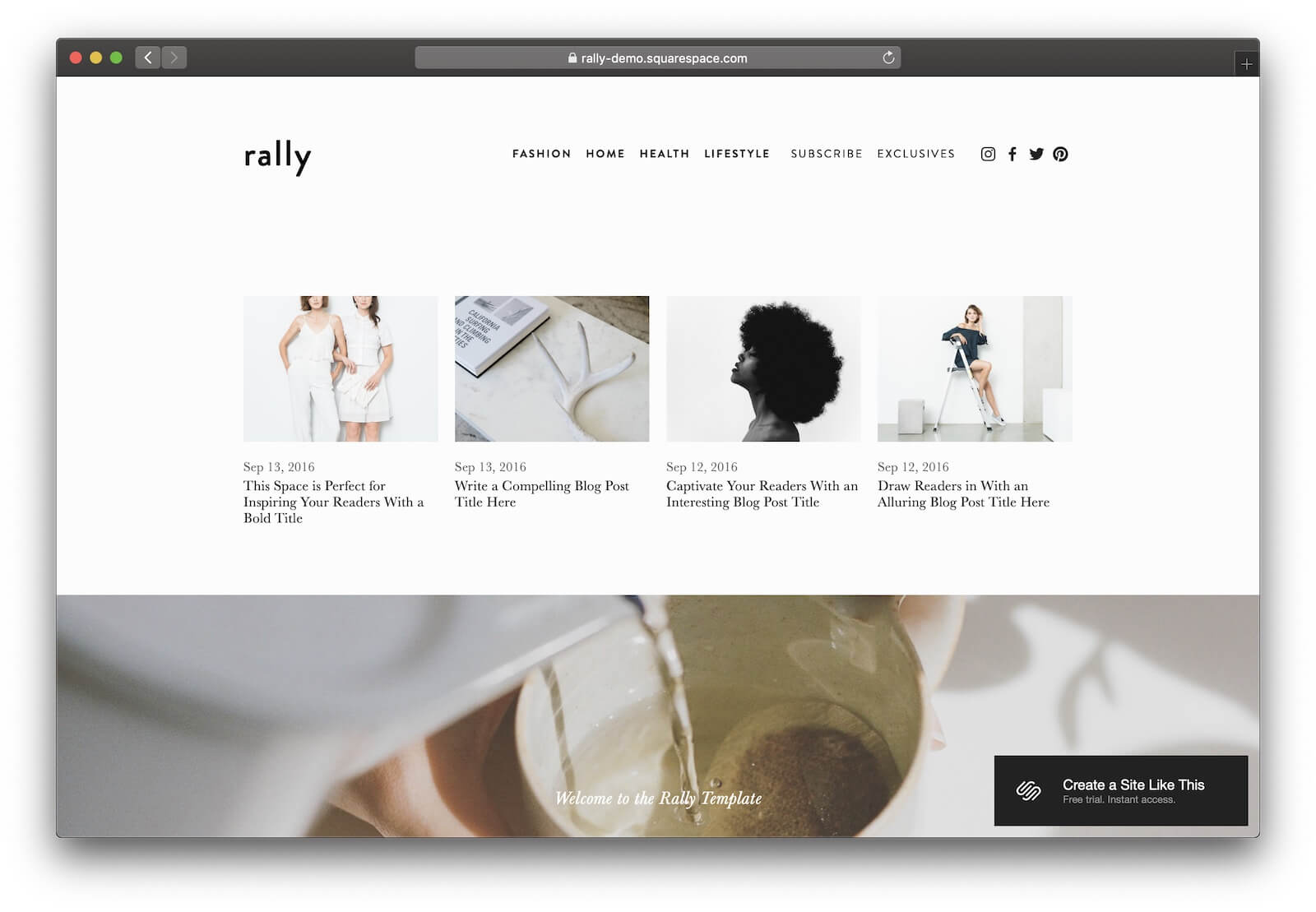 The Best Squarespace Template For Every Purpose – Pro Inside Best Squarespace Template
