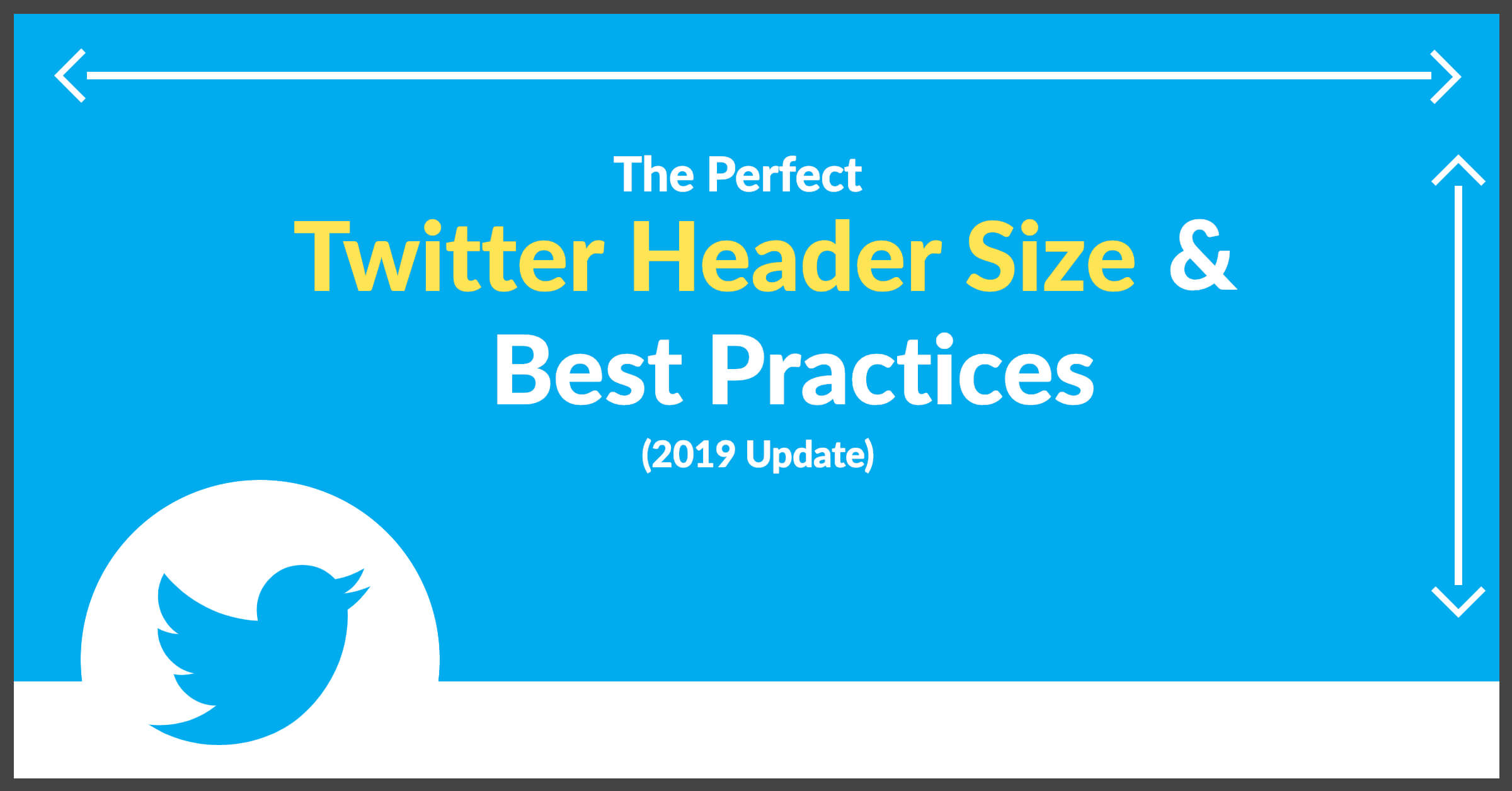 The Perfect Twitter Header Size & Best Practices (2020 Update) Within Blank Twitter Profile Template