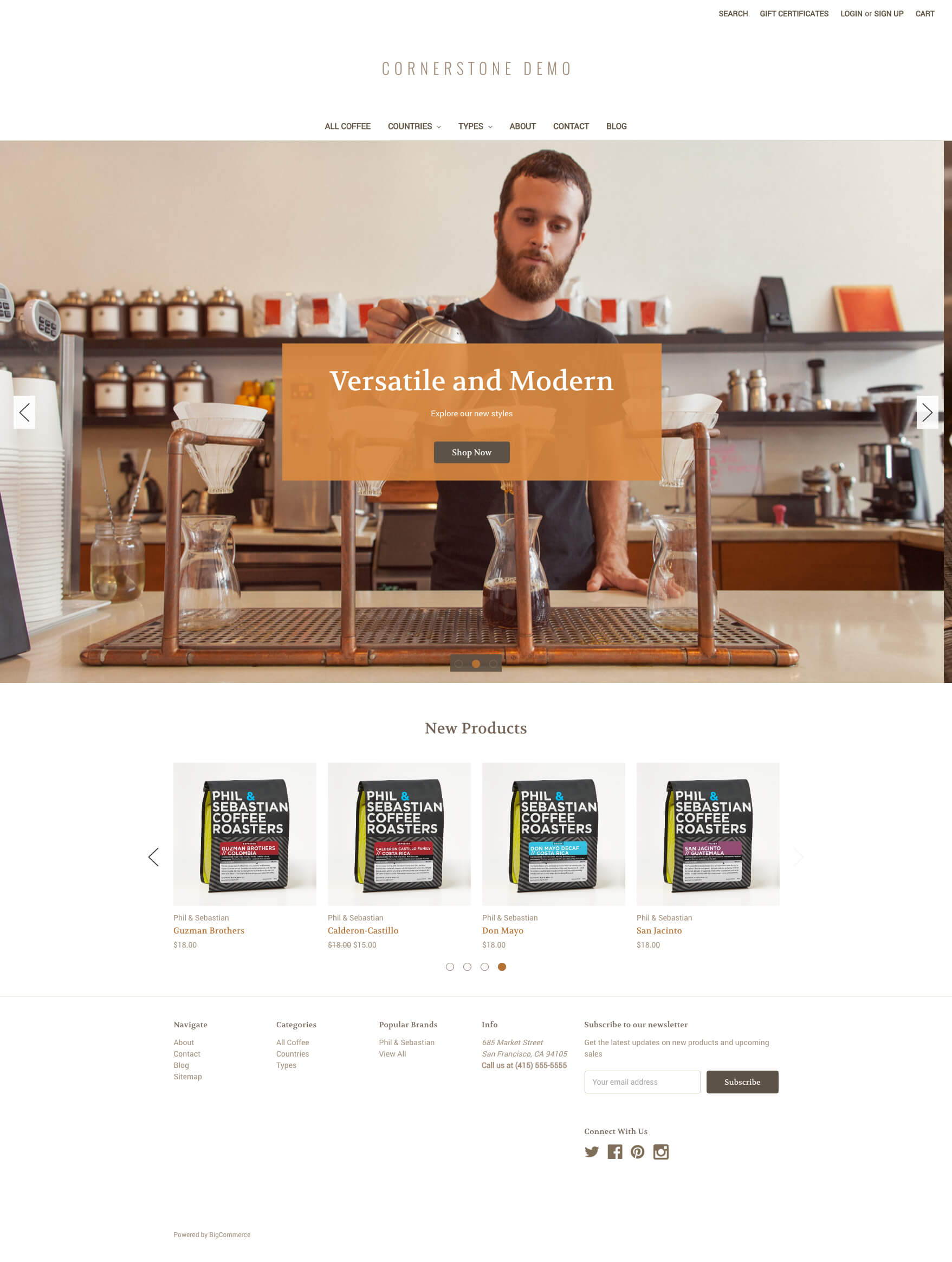 Top 7 Free Big Commerce Themes In The Theme Store Within Big Commerce Templates