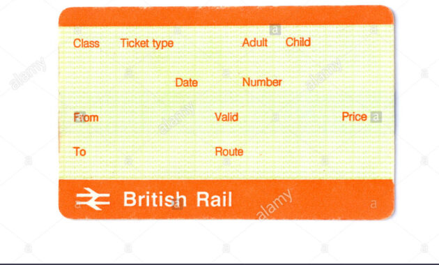 Train Ticket Blank Stock Photos &amp; Train Ticket Blank Stock intended for Blank Train Ticket Template