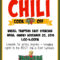 Trappers 2Nd Annual Chili Cook Off – Trappers Pizza Pub Inside Chili Cook Off Flyer Template