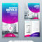Tri Fold Brochure Design. Cool Business Template For Tri Fold.. Intended For 3 Fold Brochure Template Free