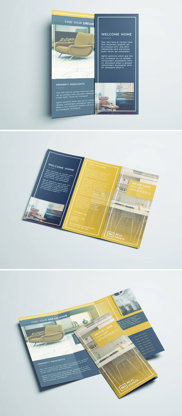 Tri Fold Brochure | Free Indesign Template With Regard To Adobe Indesign Tri Fold Brochure Template