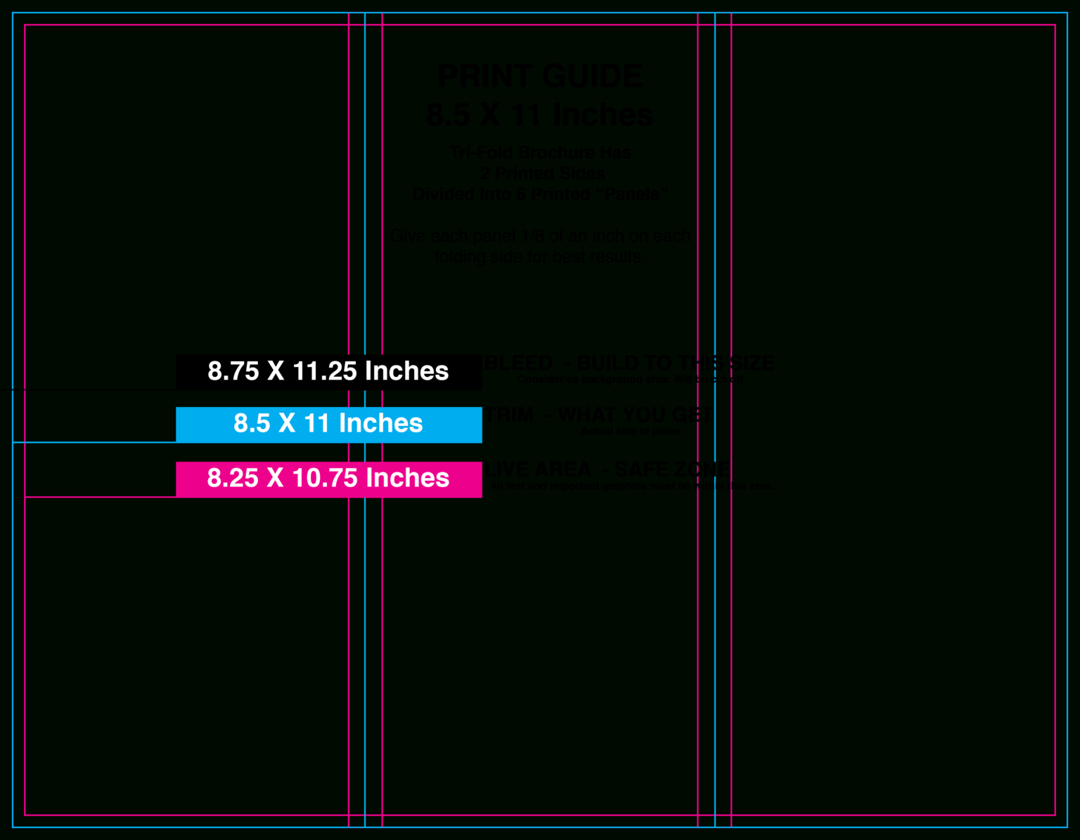 6 Sided Brochure Template