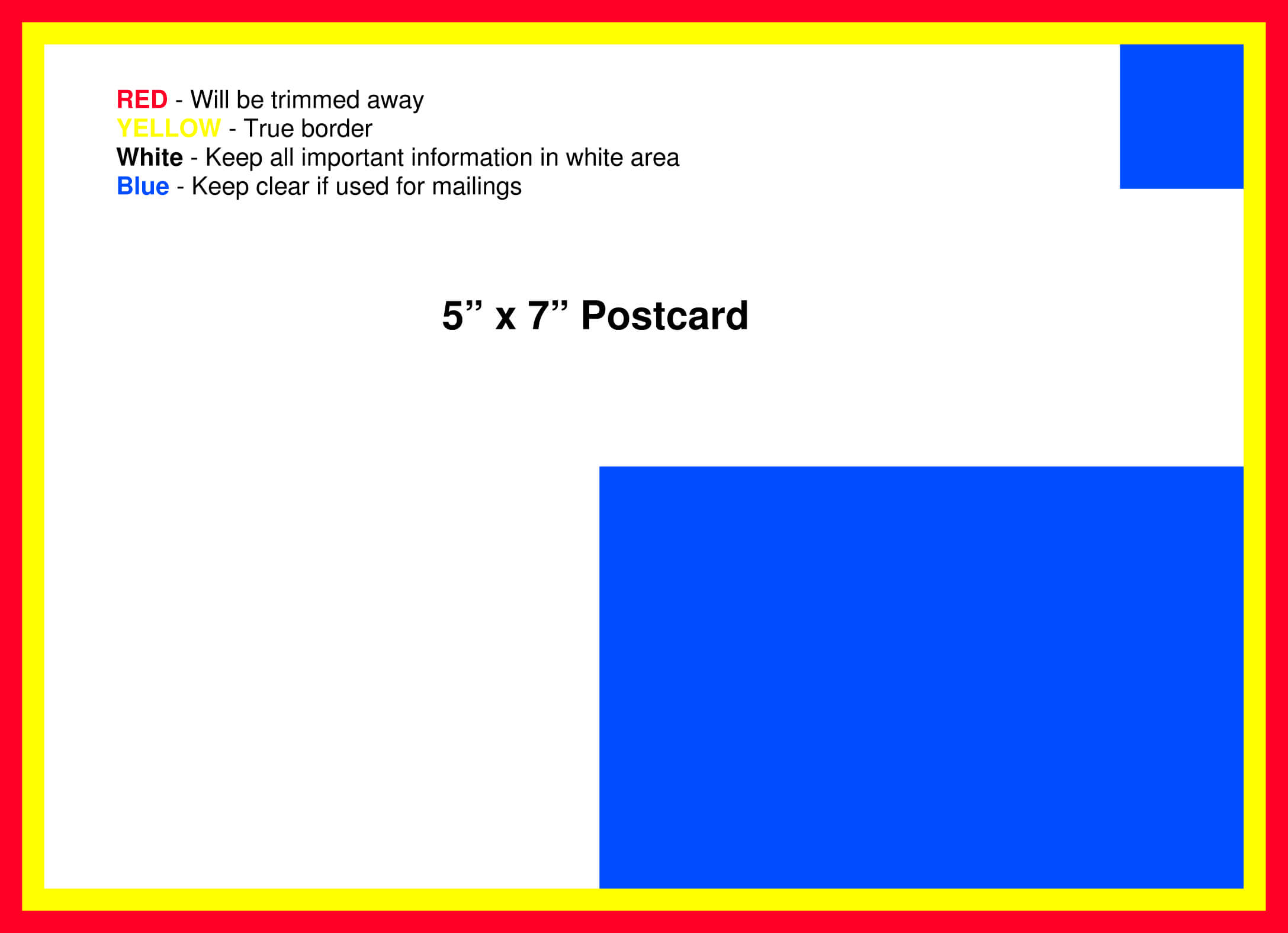 Usps Postcard Size Template | Sample Resume Service With 5 X 7 Postcard Template