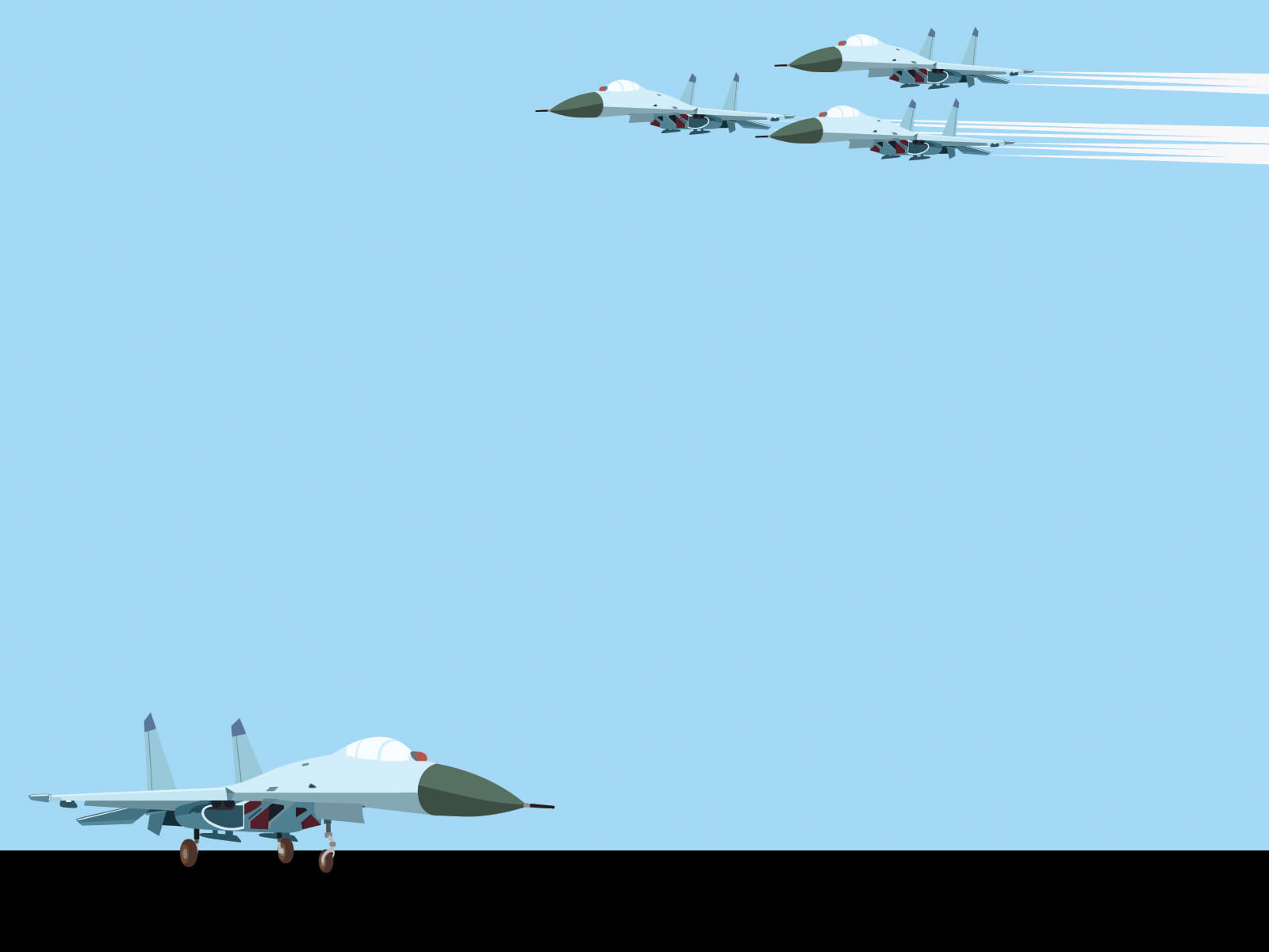War Planes Powerpoint Templates – Objects, Technologies With Regard To Air Force Powerpoint Template