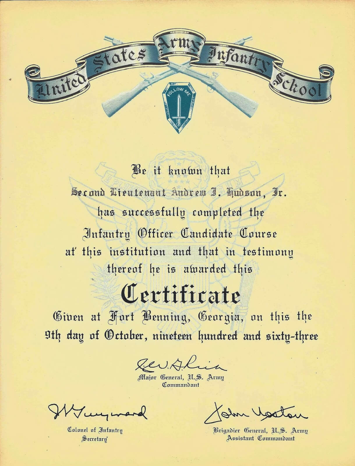War Stories Of An Armed Savage – Part 13: Awards Inside Army Good Conduct Medal Certificate Template