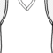 White V Neck Shirt Sketch, Sleeve Basketball Uniform Jersey Regarding Blank Basketball Uniform Template
