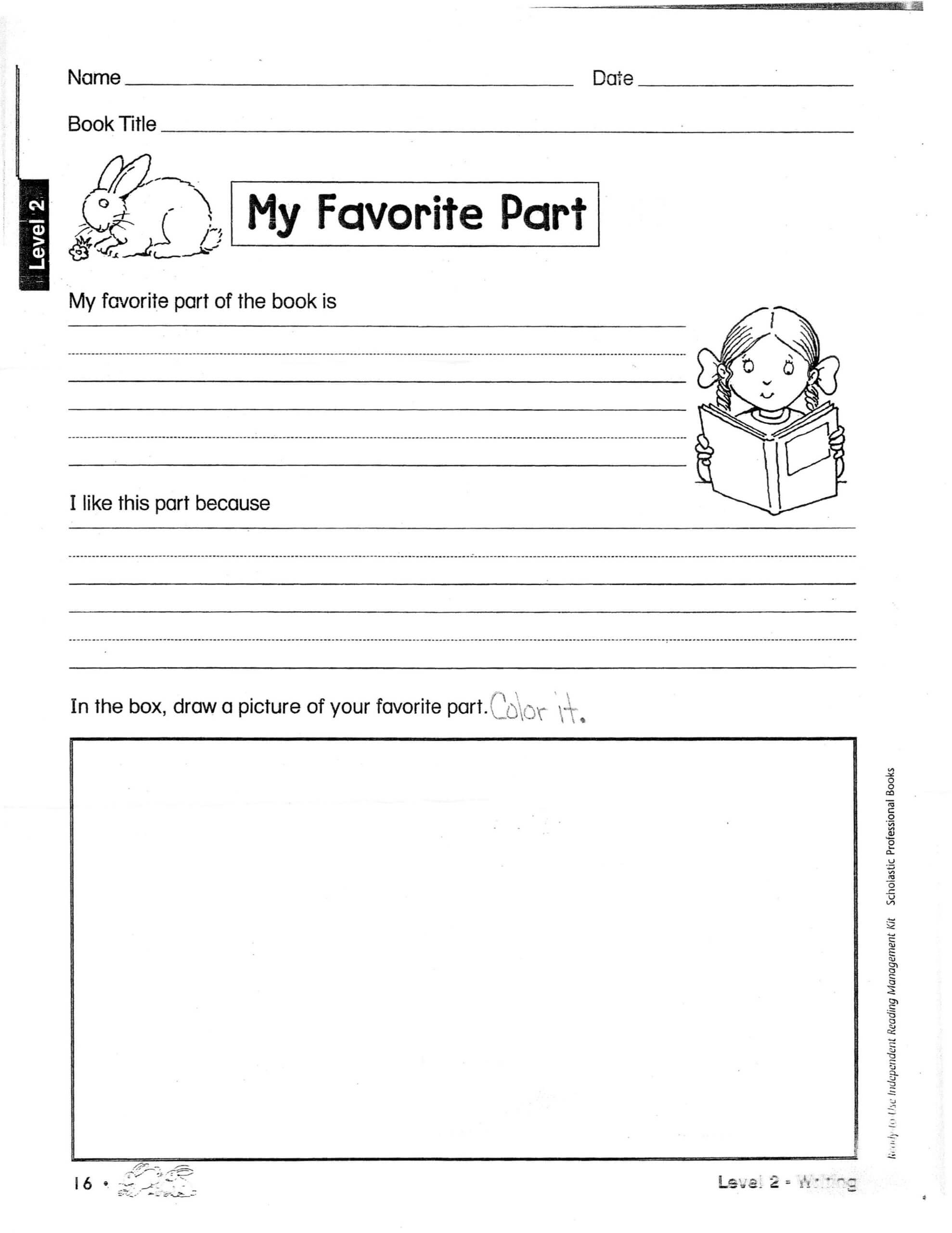 Worksheet For Book Report | Printable Worksheets And Within Book Report Template 2Nd Grade