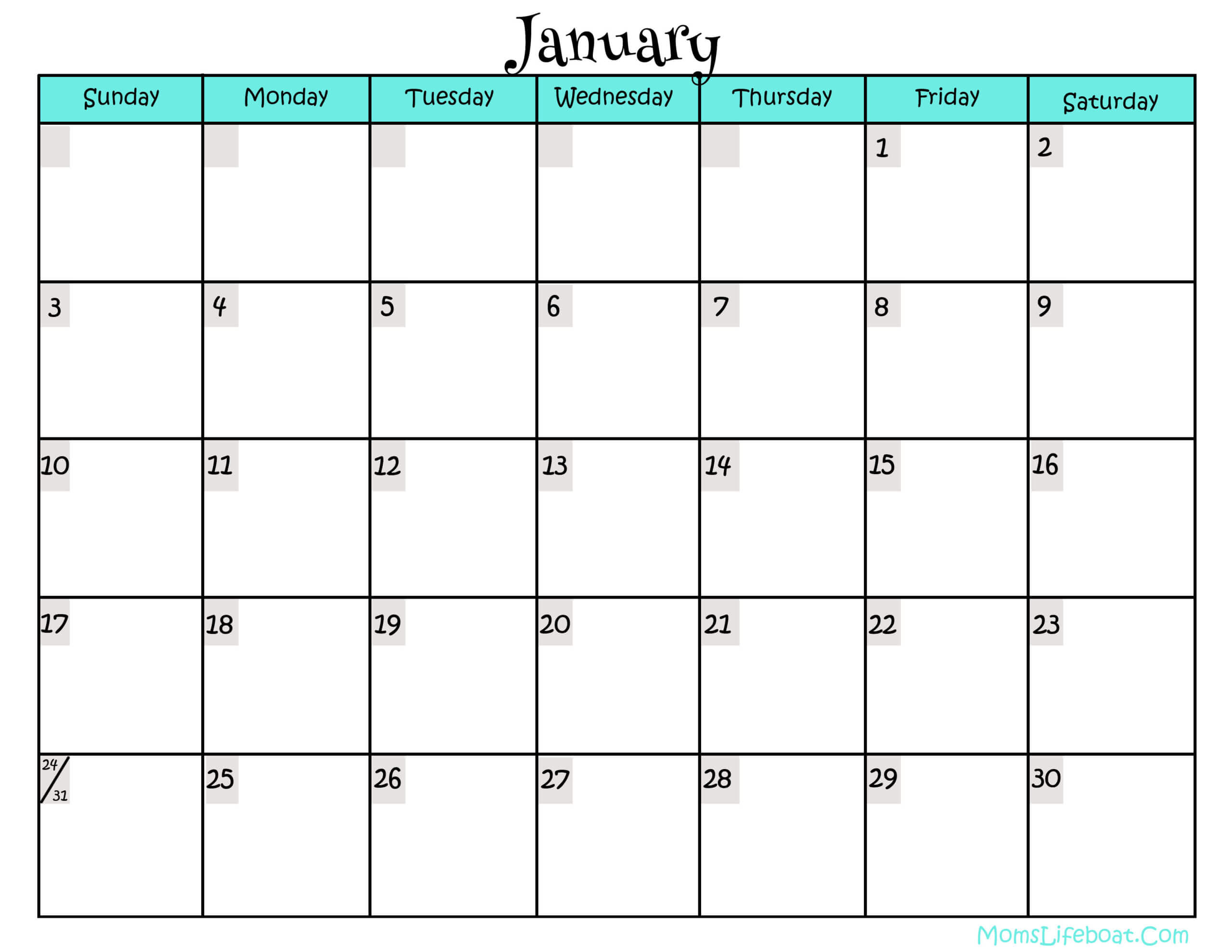 Write In Calendar 2015 – Colona.rsd7 Regarding Blank Activity Calendar Template